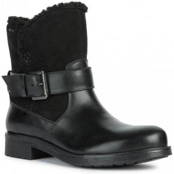 Nappa Nero Stivaletti 4UK Geox per Donna