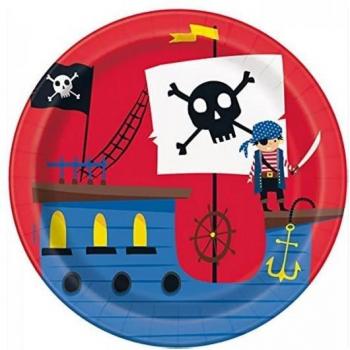 Swashbuckler Party Plates (Pack of 8)