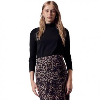 Hochgeschlossener Langarmshirt von STREET ONE STUDIO