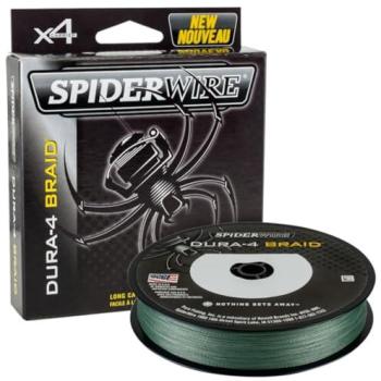 Spiderwire 300 m Green Dura4 Braid – 0.40 mm / 45 kg