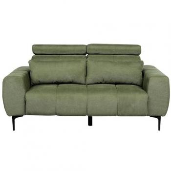 Beliani Vegamo 2‑Sitzer Couch mit Kissen – Beige