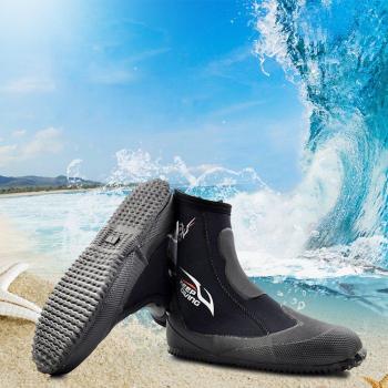 Unisex 5MM Neopren Wasserschuhe – Thermische Stiefel für Tauchen, Schnorcheln, Rafting und Angeln