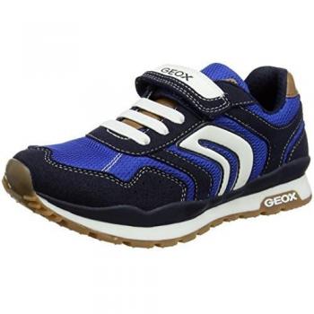 Geox J Pavel B, Sneaker Bambino, Blu (Navy/Royal), 36 EU