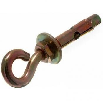 Sleeve Anchor Eye Bolt M10 Bolt M12 Shield 58mm Length YZP (Pack of 50)