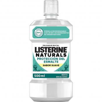 Listerine Naturals Enjuague Bucal Reparador Esmalte 500ml