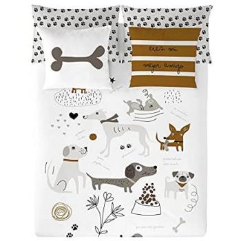Housse de Couette Amis à Quatre Pattes 260x220 cm