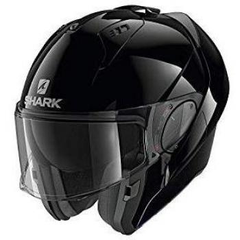 Casco de motocicleta Shark EVO ES, Negro, M
