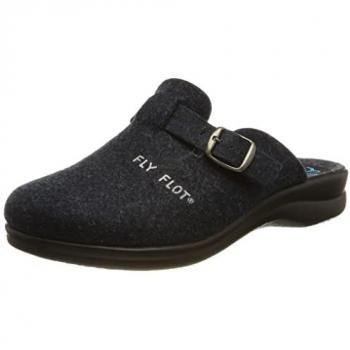 Fly Flot Damen Hausschuh blau 36 EU