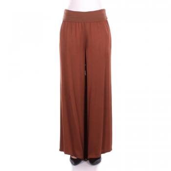 Manila Grace L Brown Pockets Pants for Women