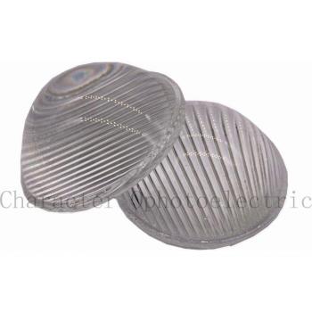 Convexo LED 51mm con Rayas, Lente para Iluminación Vehicular