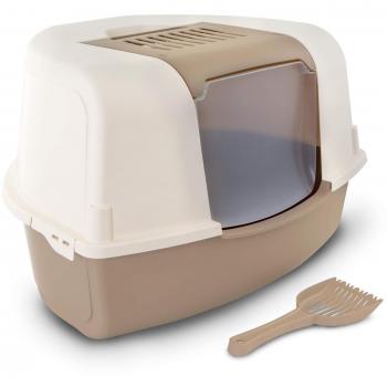 MP 84022 Bergamo Ariel Katzenecktoilette XL – Fronttür & Haube, Mokka