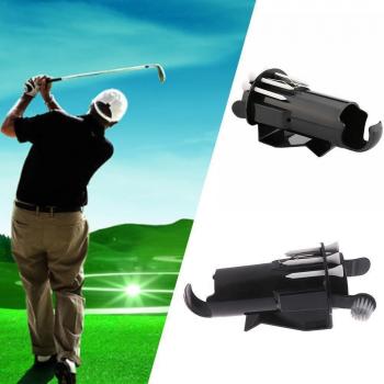 Golf Ball Storage Clip with Nylon Brush