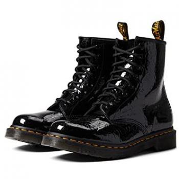 Bottes Dr. Martens 1460 W Noir Verni Léopard 36 EU