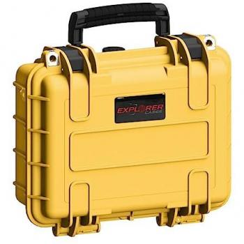 Explorer Cases 2712HL.Y Yellow Hard Case with Foam Inserts