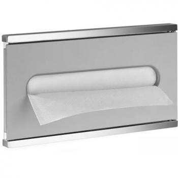 Lavabo Plan Integral 2: Spazzola WC + Distributore Carta in Alu Silico