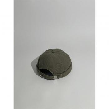 Casquette de plage unisexe à pois noirs