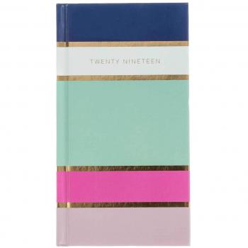 Ryman 2019 Stripe Diary: Week View Slim