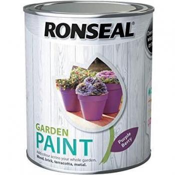 Ronseal General Purpose Garden Paint Purple Berry 750ml
