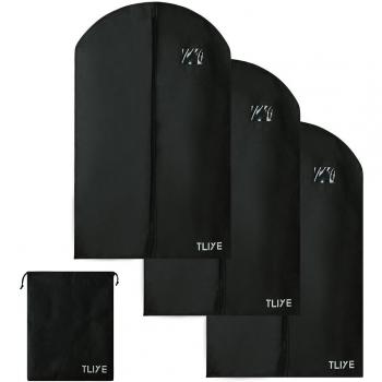 Atmungsaktive Premium‑Kleiderhülle mit Schuhbeutel (TLIYE)