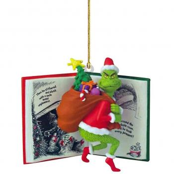 Adorno Eocici: Fiesta Navideña con Grinch