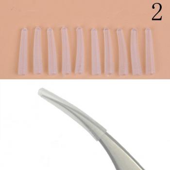 10Pcs Silicone Covers for Eyelash Tweezers