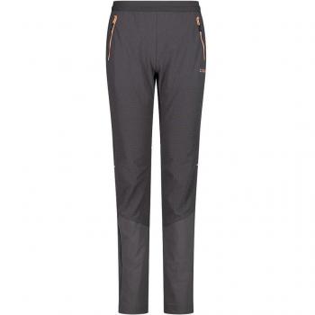 CMP Women's Long-Stretch Hiking Trousers – Graphite Grey (XS)