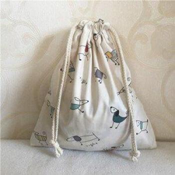 YILE Fun Dogs Print Travel Bag