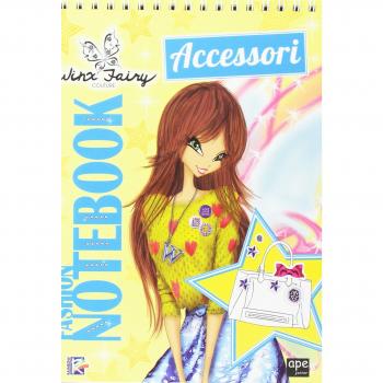 Fashion notebook accessori. Winx Fairy Couture. Con adesivi. Ediz. a colori. Ediz. a spirale