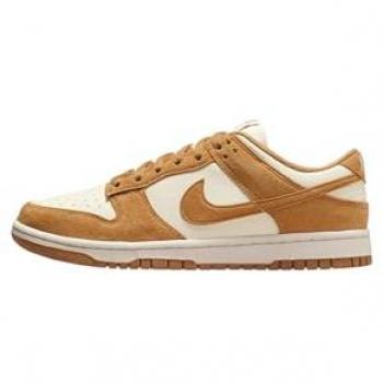Nike Dunk Low Femme Blanc/Marron