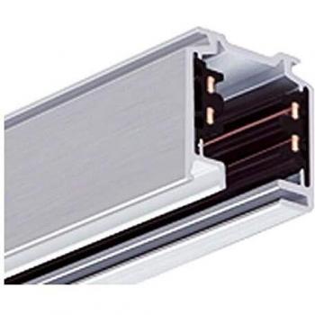 LTS Stromschiene 4043544655684 – 3‑Phasen, 1 m, Verkehrsweiß, EU