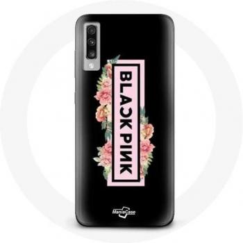 A70 Blackpink Signature Style Case – Noir
