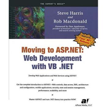 Steve Harris Moving To Asp.Net: Web Development With Vb .Net (Expert'S Voice)
