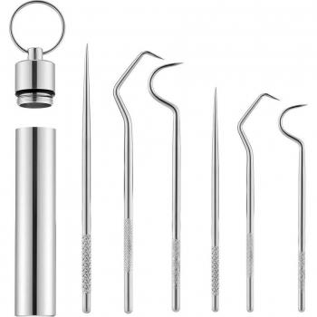 Soporte y Ganchos para Palillos Dentales