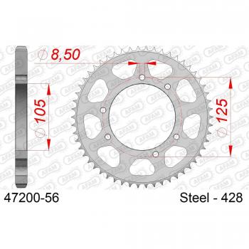 AFAM Standard-Stahlkrone 47200