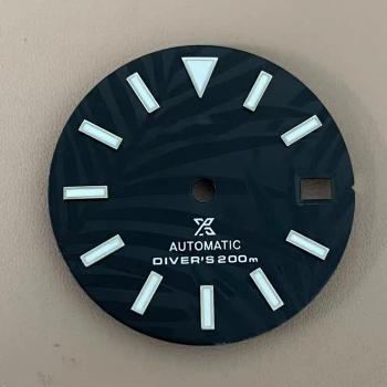 28.5mm Luminous Watch Dial for NH35/4R36 Movement