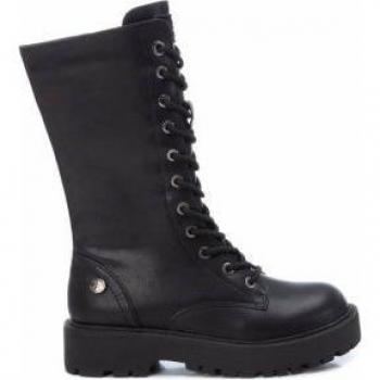 Botas Xti Kids 150175 para Niña en Charol Negro con Cremallera y Estilo Elegante