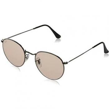 Ray-Ban RB3447 Óculos de Sol Masculino Redondos Metal 004/T5