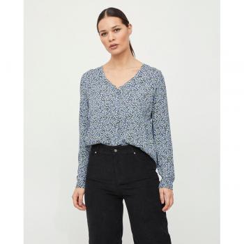 Vila Vipaya Blusa L/S Cuello V para Mujer