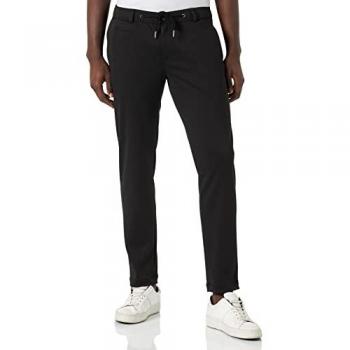 Bugatti Slim Fit Stoffhose mit Paspeltasche Größe 34/32