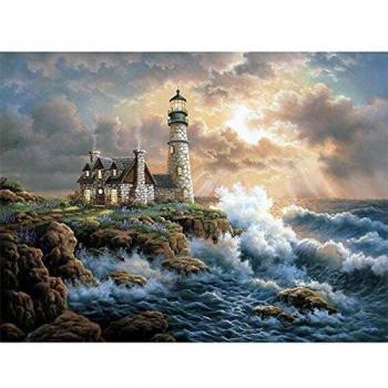Lighthouse Glow DIY Diamond Painting