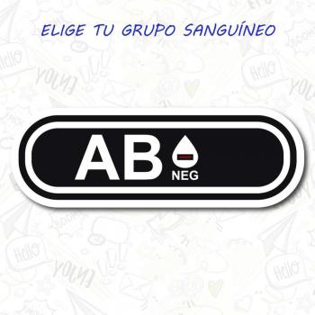 Etiquettes Vinylique 4x – Sang A B AB O 0+ (1,5 cm de haut)