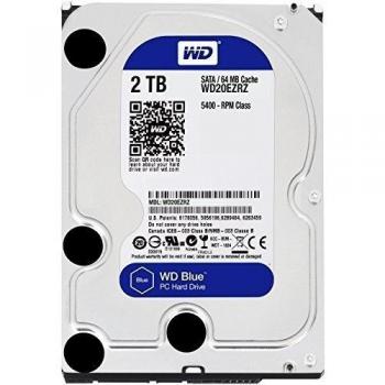 Western Digital Blue WD20EZRZ Disque Dur Interne 3,5 pouces 2 To SATA 6,0 Gb/s