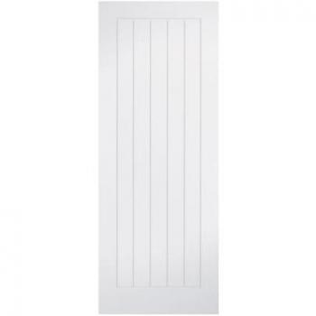 LPD Mexicano White Primed 1P Internal Fire Door 726 x 2040mm