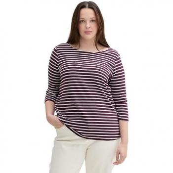TOM TAILOR PLUS 3/4 Arm Shirt Casual Chic