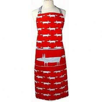 Scion Living Fox Design Apron Red