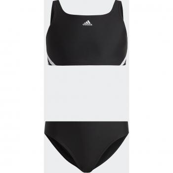 Adidas 3-Streifen Bikini für Mädchen in Schwarz