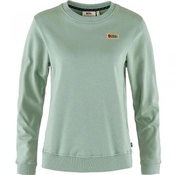 Felpa Fjällräven Vardag Verde Menta Donna Taglia L