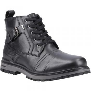 Botas de Hombre Pod Eros en Cuero Negro