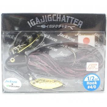 Jackson Iga Jig 14 g Leurre Couleur Bleu Saphir