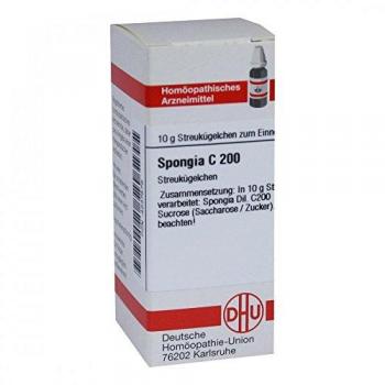 DHU Spongia C200 Streukügelchen, 10 g Globuli
